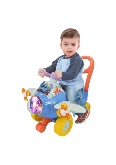 Stitch Müzikli Ve Işıklı Bingit Uçak 65656 Çok Renkli