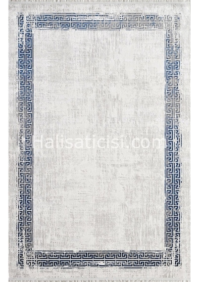 Gümüşsuyu Halı Black&Brown 11298 Mavi