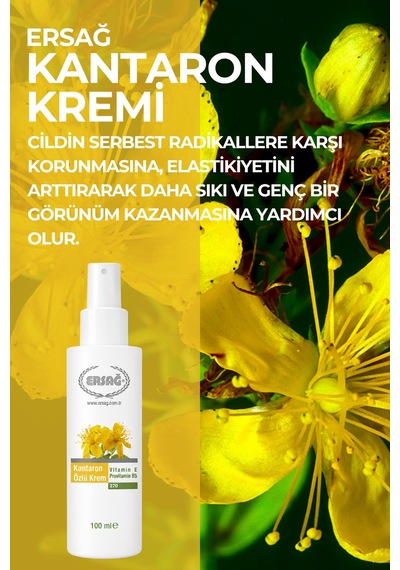 Ersağ Kantaron Özlü Cilt Bakım Kremi 100 ML