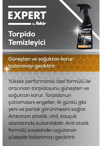 Expert by Fakir Torpido Temizleyici Sprey 750 ML