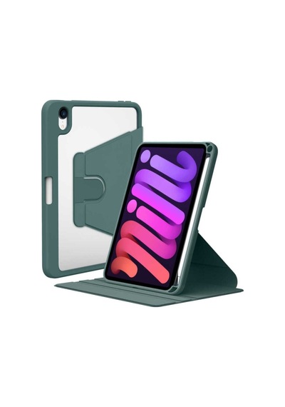 Apple Uyumlu iPad Mini 2021 6.nesil Kılıf Zore Nayn Dönebilen Standlı Kılıf Kapaklı Kılıf