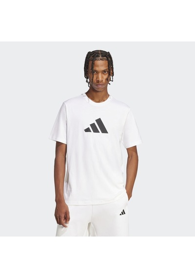 Adidas Jd4913 M Fı 3bar Tee Erkek T-shirt Beyaz
