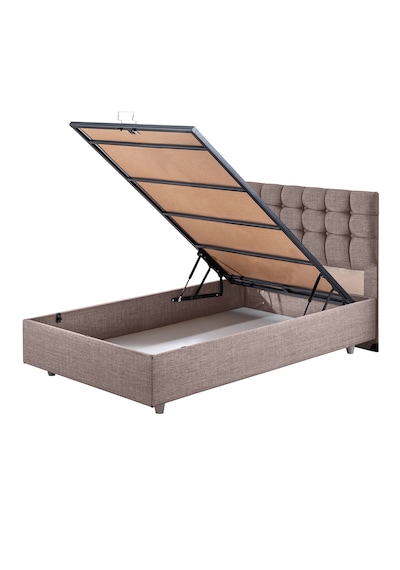 Venedik İkili Set, Venedik Baza Başlık Seti - Açık Kahve 90 x 200