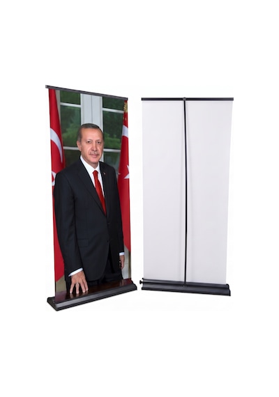 Cumhurbaşkanı Poster Baskılı Pro Roll Up Banner 85x200cm No:1 Diğer