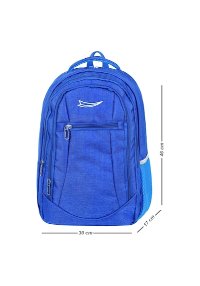 Su Gecirmez Cordura Kumas Punterez Dikisli Laptop Ve Suluk Bolmeli Gunluk Ve Okul Sirt Cantasi Saks