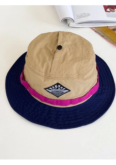 Valkyrie Katlanabilir Bucket Şapka Unisex Ayarlanabilir İpli Yazlık Outdoor Şapka Hafif Nefes Alabilir Kamp Balıkçı Şapkası Bej Bej