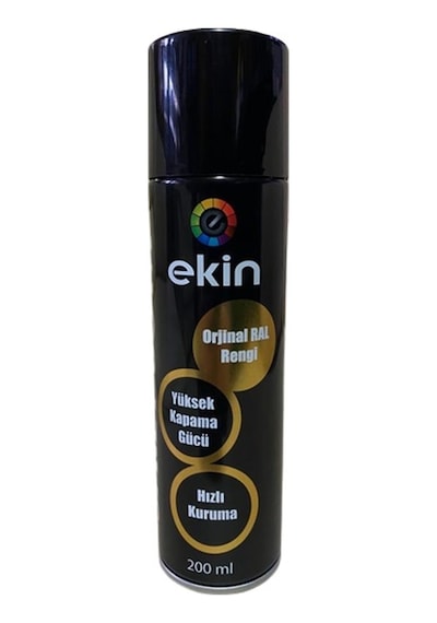 Ekin Sprey Boya 200 ML Siyah