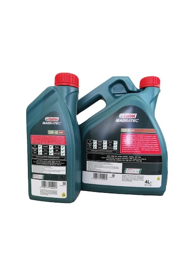 Castrol Magnatec 10W-40 A3/B4 Yarı Sentetik Motor Yağı 4 L + 1 L