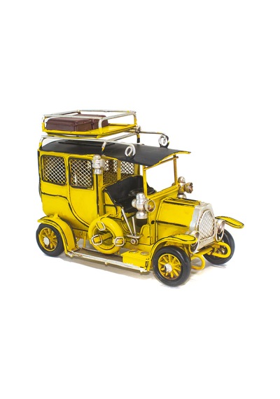 Klasik Metal Araba Nostaljik Çerçeveli Kumbara Model