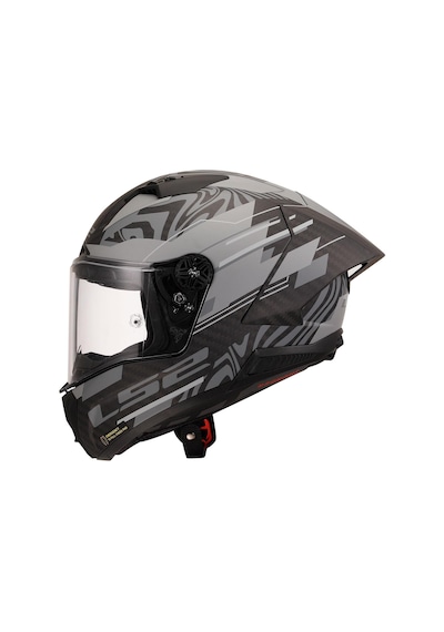 Ls2 Thunder Karbon Gp Aero Polar Kapalı Kask Siyah