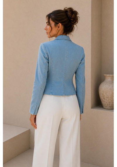 Alexandergardi Denim Blazer Ceket mavi
