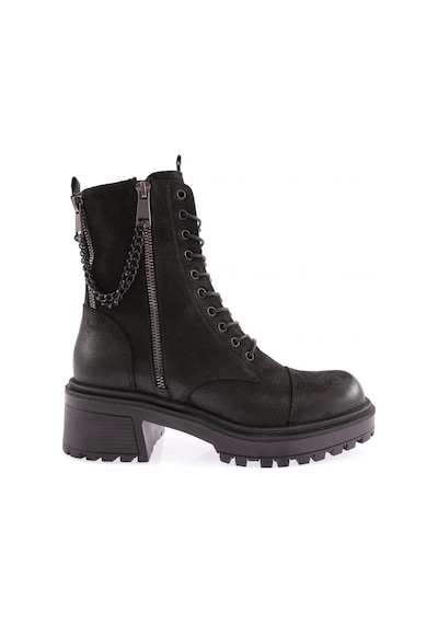 Venüs 2153905k Kadın Bot 2153905K-R1627 Siyah Nubuk