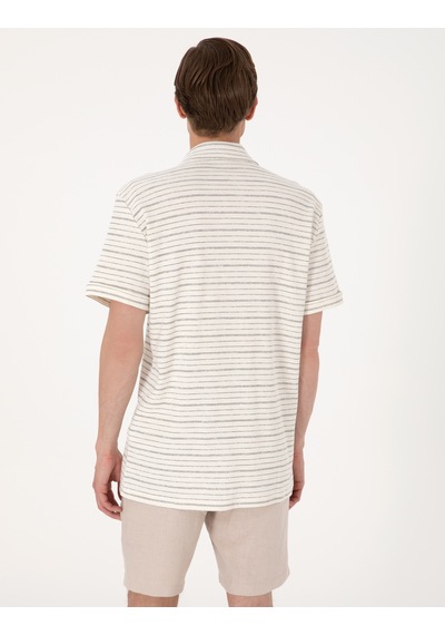 Pierre Cardin Erkek Bej Gömlek Örme 50303892-vr011 Bej