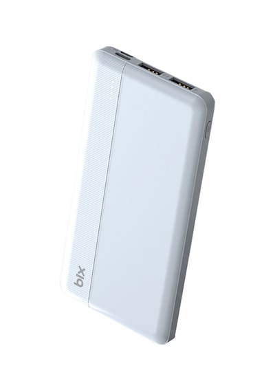 Bix Bxpb108 10000mah Çift Usb-a Çıkışlı Portatif Powerbank Beyaz