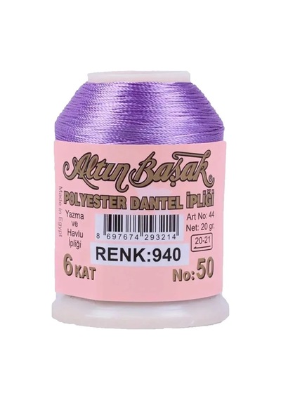 Jenerik 3 Adet Altınbaşak Oya Ve Dantel İpi 20 Gr - Royaleks - No: 470 - 940 - 758