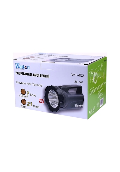 Profesyonel Avcı Feneri 30 W Gücünde Wt-402 -Çok Renkli