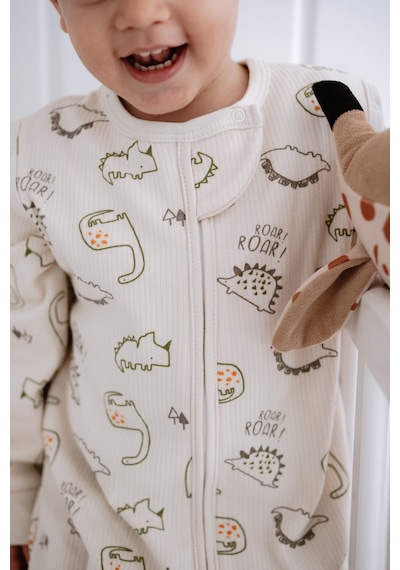 Lilabio 4 Mevsim Uyku Tulumu Doğal Pamuk Çift Kat Özel Kumaş Unisex 1.0 Tog Ekru