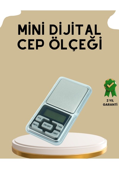 Kapaklı Dijital Cep Terazisi Hassasiyet 300 Gr - Lisinya