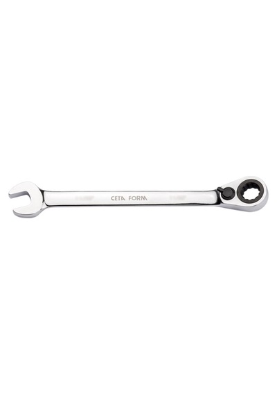 Ceta Form C-GEAR Cırcırlı Kombine Anahtar (Mandallı) - 1/2"