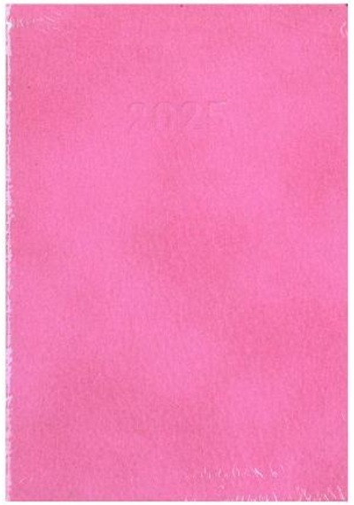 Özkan 2025 Günlük Cep Ajandası 9x13 Pembe Esnek Kapak Pembe