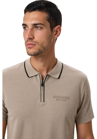 Arma Ar-ma Erkek Polo Yaka Tişört Baskisiz Basic Yaka Fermuarli Örme Kumaş Regular Fit %100 Pamuk 30/1 Çift Toplama Penye Pike Y31374356602 Gri-bej G8 Arma Ar-ma Erkek Polo Yaka Tişört Baskisiz Basic Yaka Fermuarli Örme Kumaş Regular Fit %100 Pamuk 30/1 Çift Toplama Penye Pike Y31374356602 Gri-bej G8
