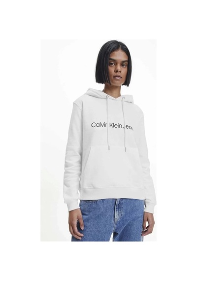 Calvin Klein Calvın Kleın Kadın Sweatshırt J20j220254-yaf Beyaz