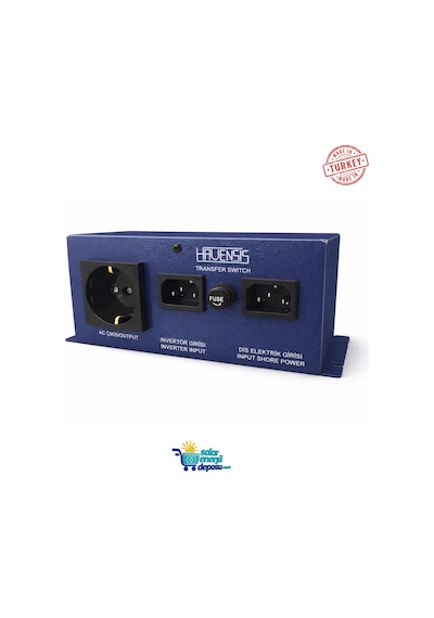 Havensis Hts-230-15a Otomatik Transfer Switch 230v İnverter Şebeke Geçiş Modülü