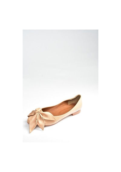 Fox Shoes Ten Kadın Babet H726810509 Ten Rengi