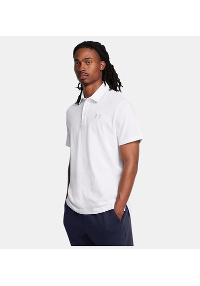 Under Armour Ua Icon Erkek Polo T-shirt 1386608-100 Beyaz