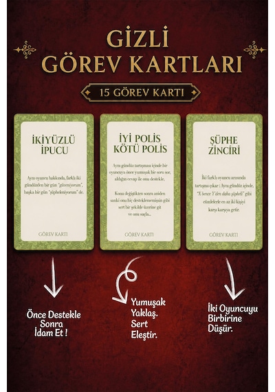 Molfy Vampir Köylü Avcı Kutu Oyunu - Geliştirilmiş Rol Yapma Ve Parti Kart Oyunu, 4-8 Oyuncu, 13+ Yaş, Aile Ve Arkadaş Grubu Eğlence Seti, Ev Partisi İçin Strateji Ve Hediye Kartları