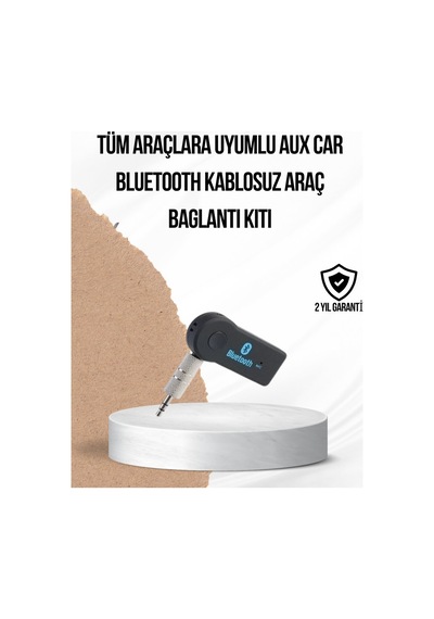 Araç İçi Bluetooth Aux Adaptörü Ve Telefon Görüşme Cihazı Mh-hs4002-1676