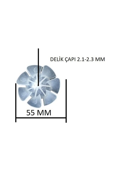 Saç Kurutma Makinesi Pervanesi 7 Kanat - 552189545