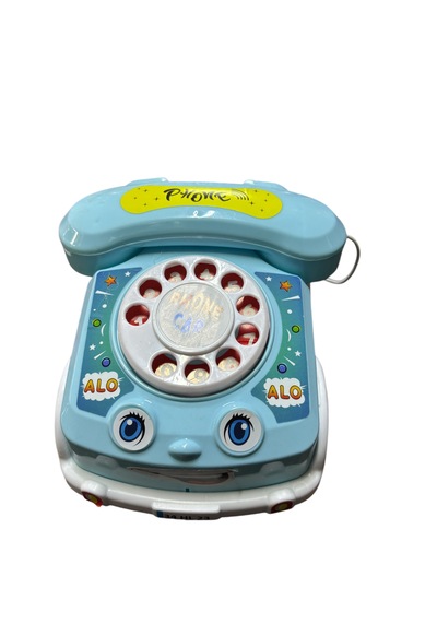 Çevirmeli Telefon Araba Mavi
