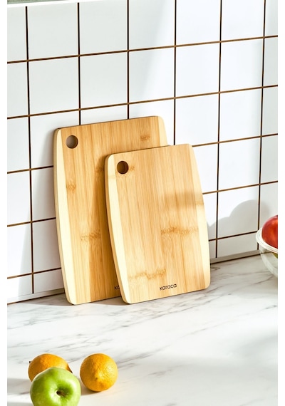 Karaca  Delphın Bamboo 2'li Pro Kesme Tahtası