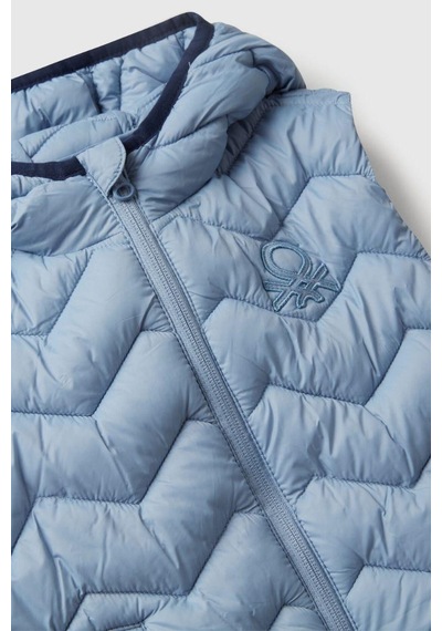 United Colors Of Benetton Erkek Bebek 2twdgj00g-25k Yelek Açık Mavi-2108 Mavi