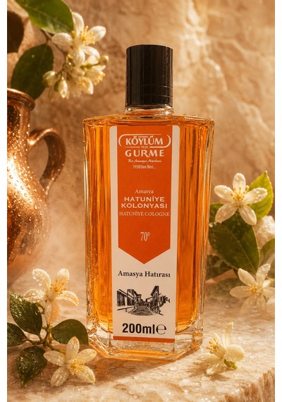 Köylüm Gurme Amasya Hatuniye Kolonyası 70 Cam Şişe 200 Ml