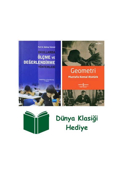 Okullarda Ölçme Ve Değerlendirme Yöntemleri + Geometri + Dünya Klasiği Hediye