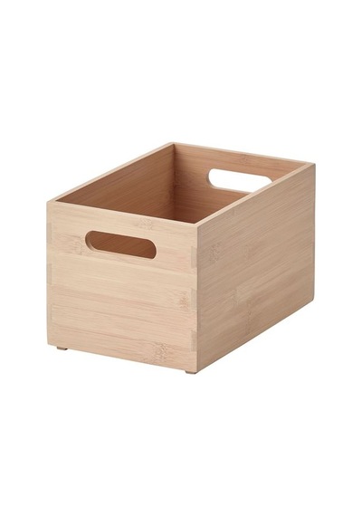 Ikea Uppdatera Saklama Kutusu, Bambu, 16x24x15 Cm Çok Renkli