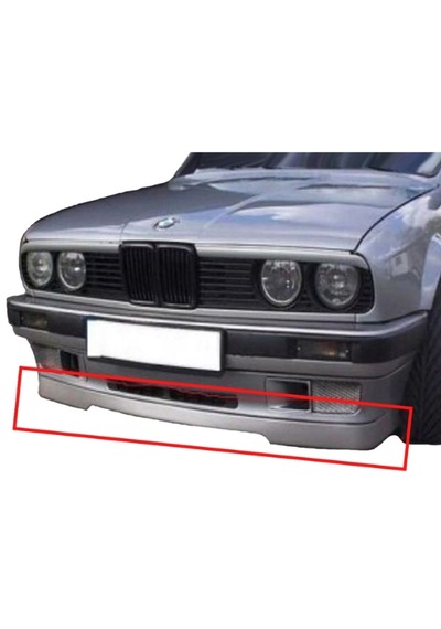 Bmw E30 Ön Tampon Altı Lip Boyasız
