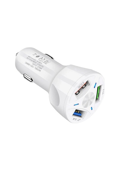 Powermaster Te-091 3xusb 3.0 Çakmaklık Hızlı Araç Şarj Cihazı
