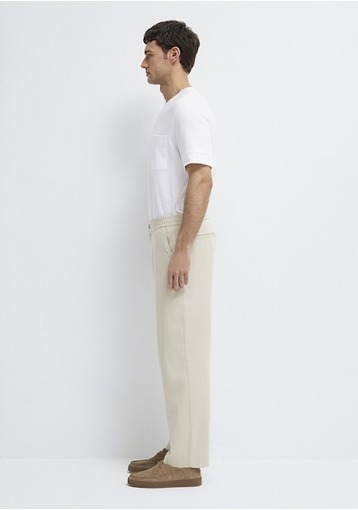Mavi - Beli Lastikli Bej Pantolon 0010557-70144 Bej