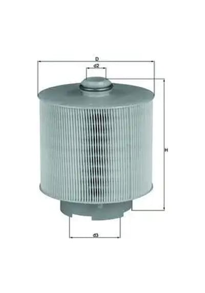 Audi A6 C6 Hava Filtresi 3.0 Tdi 2005-2011 Mahle Lx10061d