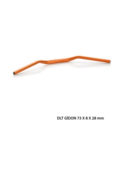 Universal & Cf Moto 250 Nk 2023 - 2026 Uyumlu Gidon Turuncu 73 X 8 X 28 Mm