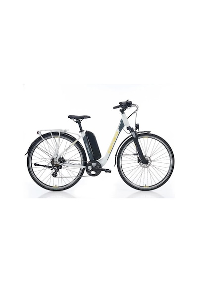 Carraro E-line Ecomfort 2.1 Hd Fren 7 Vites 28 Jant Elektrikli Şehir Bisikleti Mat Storm Gri 47 Kadr Çok Renkli