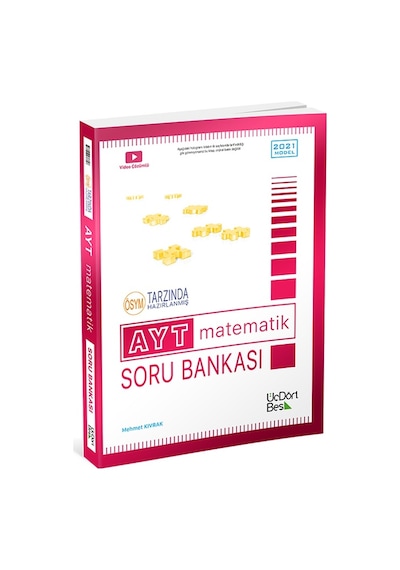 Üç Dört Beş Yayınları Ayt Matematik Soru Bankası