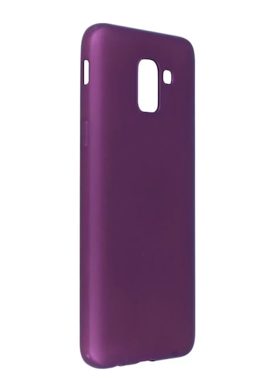 Newface Samsung Galaxy Uyumlu J6 Kılıf First Silikon - Mürdüm