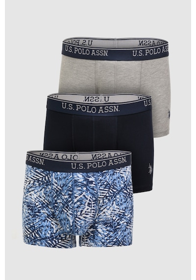 U.s. Polo Assn. Erkek Gri Melanj İç Giyim Alt 50326489-vr086