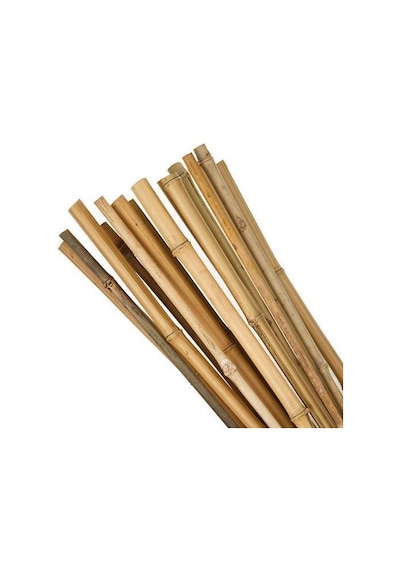 Bambu Sopası 210 cm 19-20mm Bambu Çubuğu 5 ADET