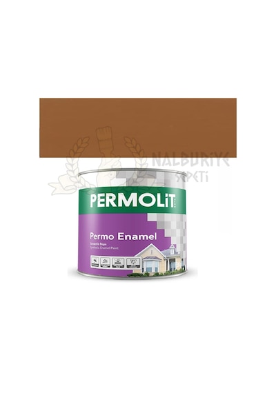Permolit Enamel Sütlü Kahve Sentetik Yağlı Boya 0.75 Lt.