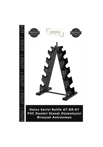 Delux Serisi Relife At-dr-07 Pvc Dambıl Standı Düzenleyici Bireysel Antrenman